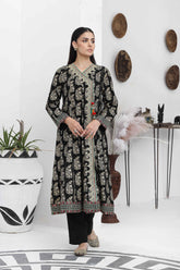 1 Piece Raw Silk Frock (FR0915)