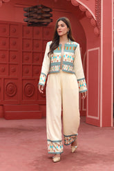2 Piece Lawn Karandi Suit (CR3350)