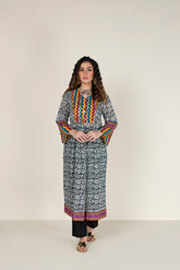 1 Piece Printed Lawn Frock (TR0611)