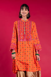 1 Piece Raw Silk Top (FR0778)