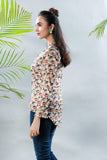 1 Piece Printed Lawn Top (TR0936)