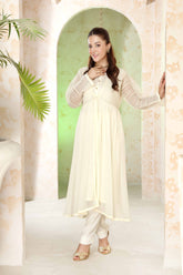 2 Piece Organza Frock (FR0936)