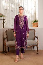 2 Piece Chiffon Suit (FR0991)