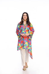 1 Piece Printed Lawn Top (TR0642)