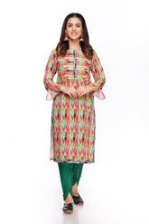 1 Piece Printed Lawn Frock (TR0626)