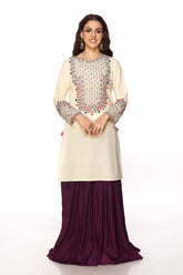 1 Piece Lawn Karandi Top (CR2946)