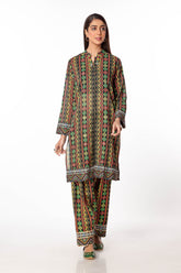 2 Piece Printed Lawn Suit (TR0778)