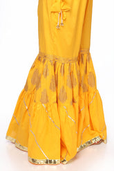 1 Piece Printed Cambric Sharara (CZ2316)