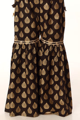 1 Piece Cambric Gharara (CZ2555)