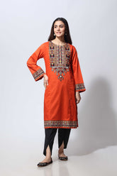 1 Piece Printed Lawn Top (CR3162)