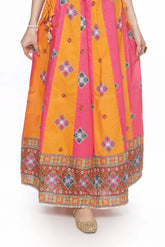 1 Piece Printed Cambric Lehnga (CZ2345)