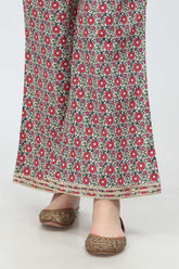 1 Piece Printed Cambric Culottes (CZ2967)
