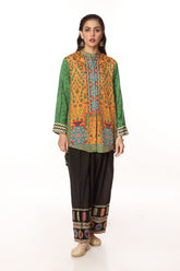 1 Piece Raw Silk Top (FR0666)