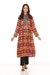 1 Piece Printed Lawn Frock (TR0725)