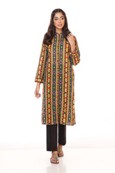 1 Piece Printed Slub Khaddar Shrug (TR0687)