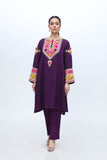 1 Piece Raw Silk Frock (FR0889)