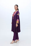 1 Piece Raw Silk Frock (FR0889)