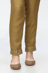 1 Piece Raw Silk Trouser (FZ0675)