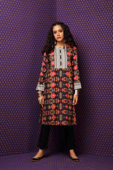 1 Piece Printed Linen Top (TR0519)