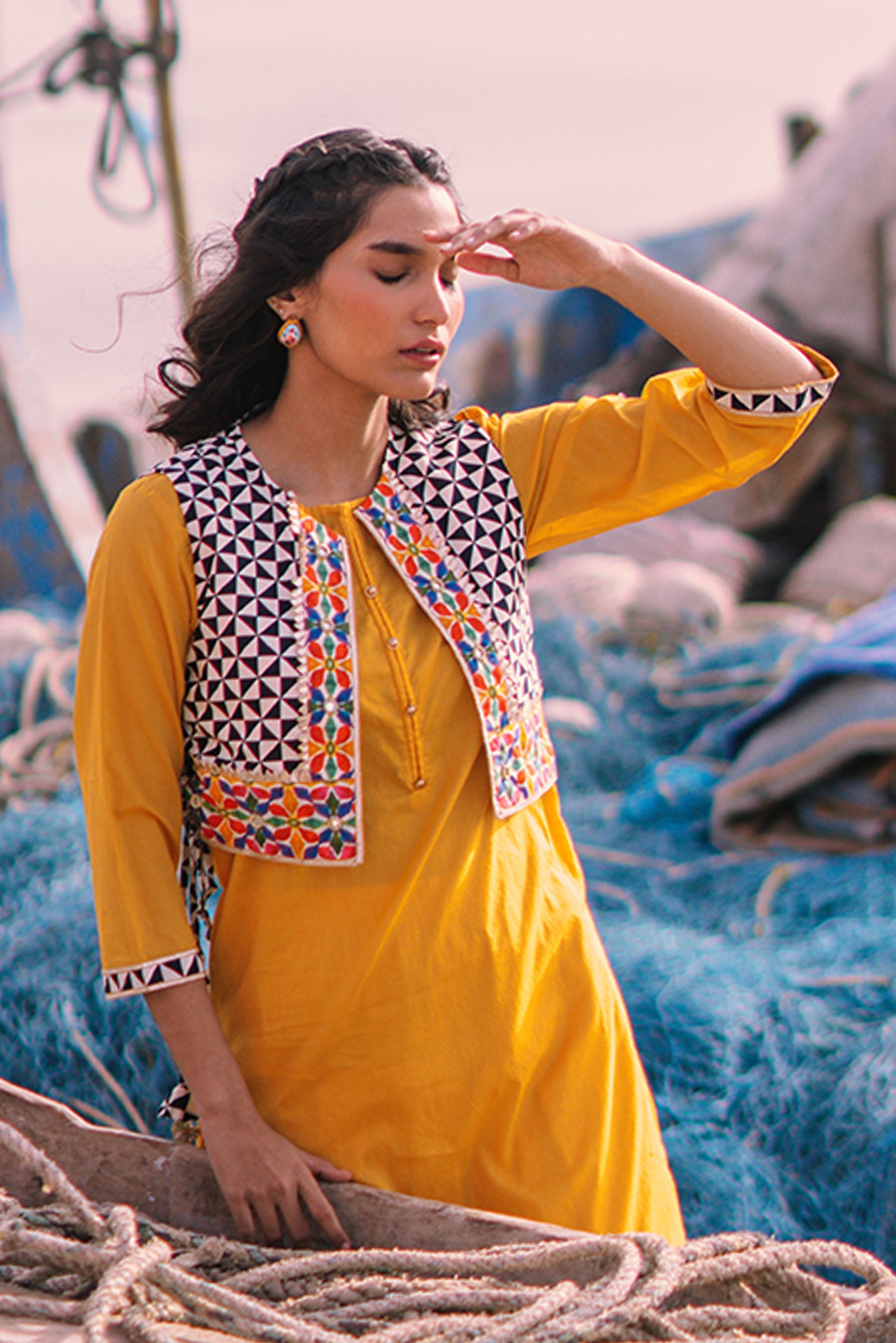 2 Piece Printed Lawn Suit (CR2847)