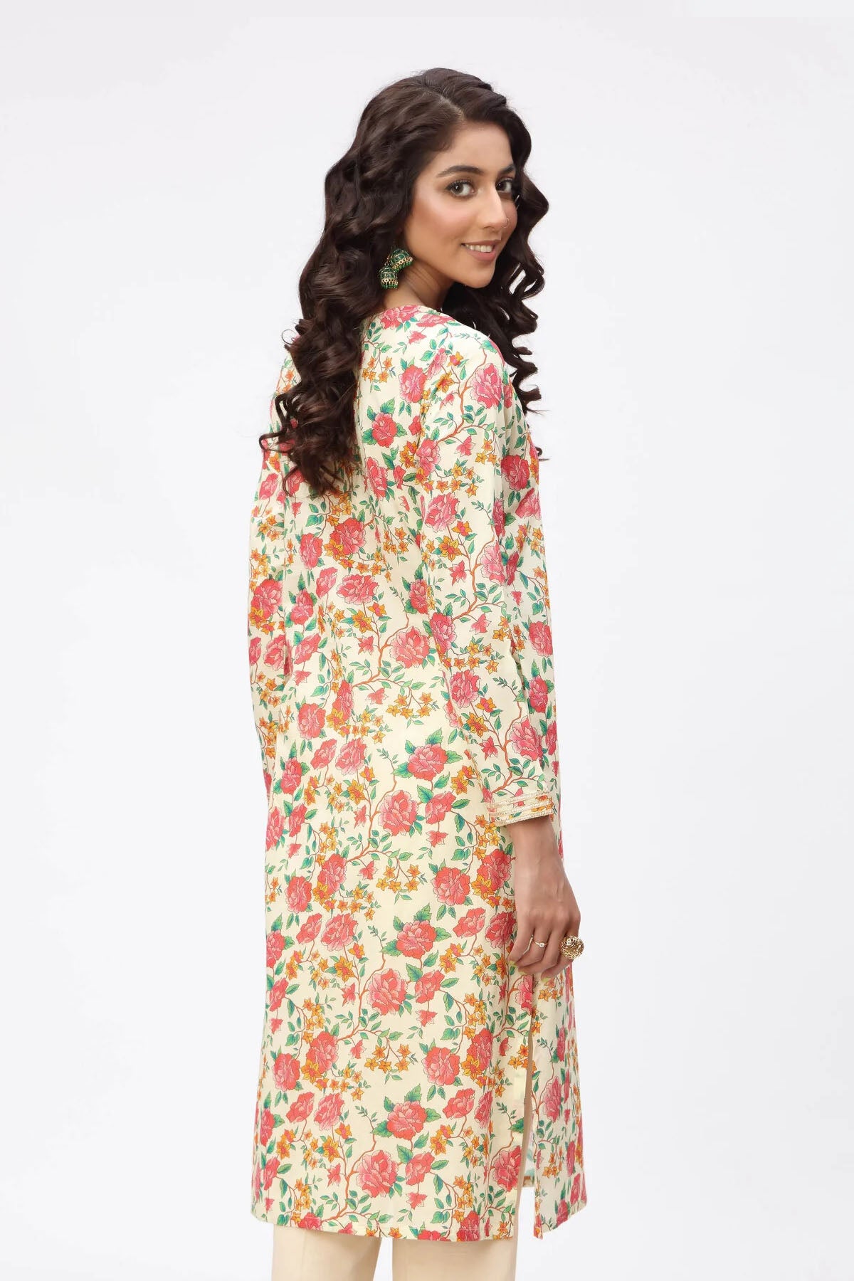 1 Piece Printed Lawn Top (TR0845)