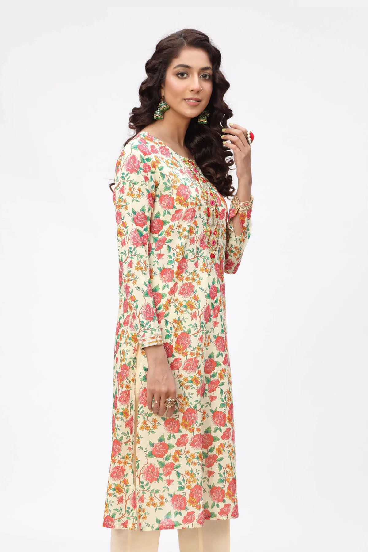 1 Piece Printed Lawn Top (TR0845)