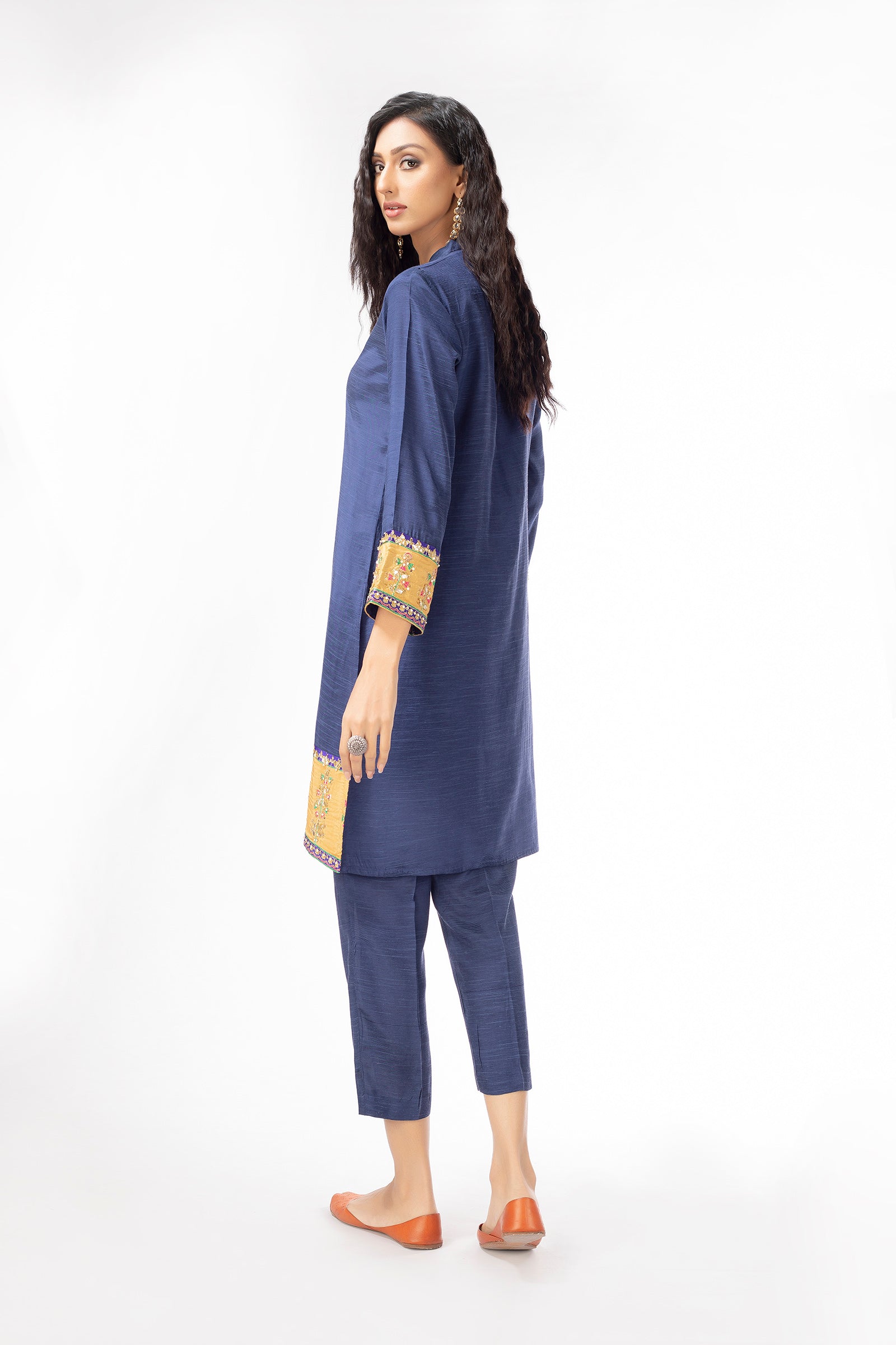 2 Piece Raw Silk Suit (FR0612)