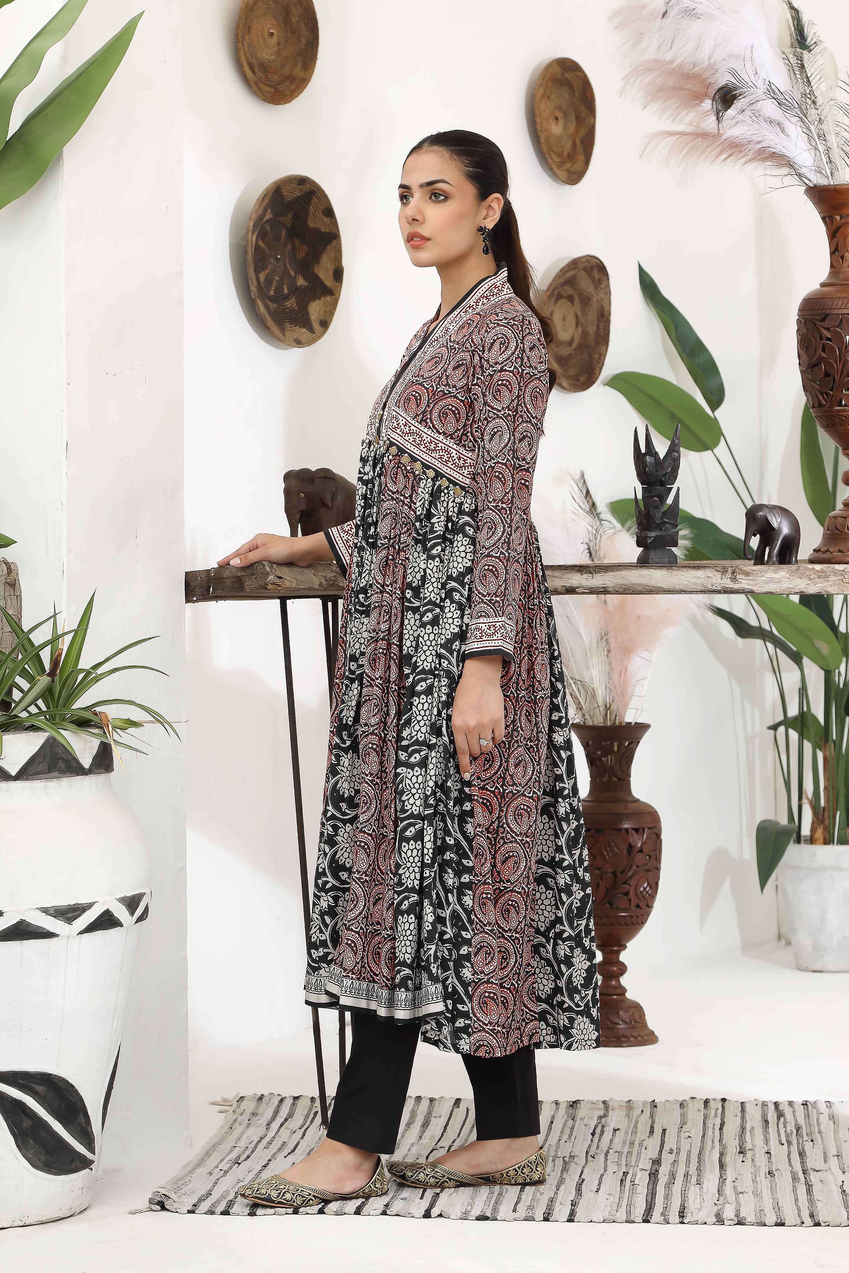 1 Piece Cambric Frock (TR1015)