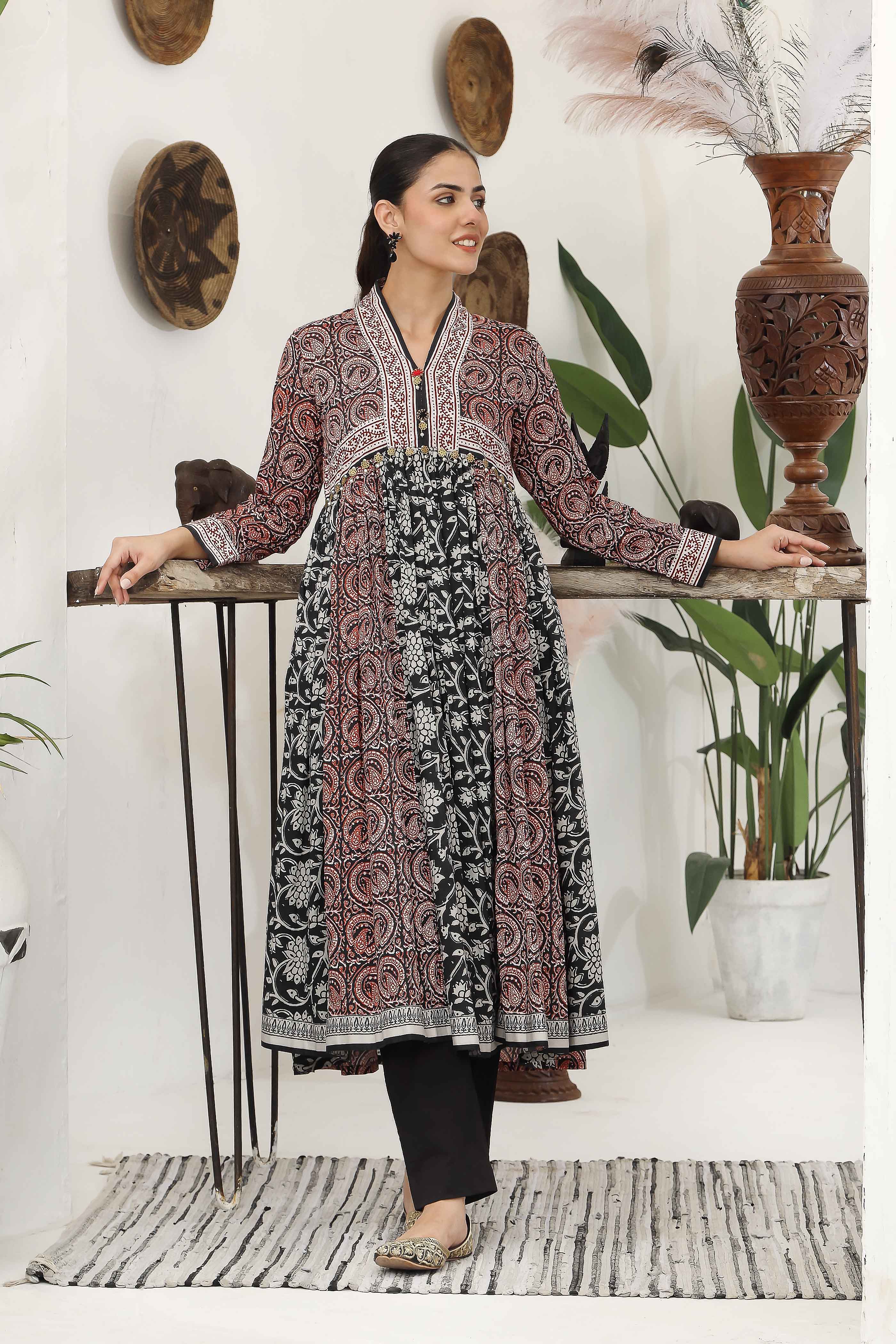 1 Piece Cambric Frock (TR1015)