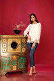 1 Piece Cotton Net Top (CR2446)