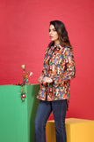 1 Piece Printed Lawn Top (CR2462)