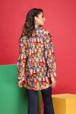1 Piece Printed Lawn Top (CR2462)
