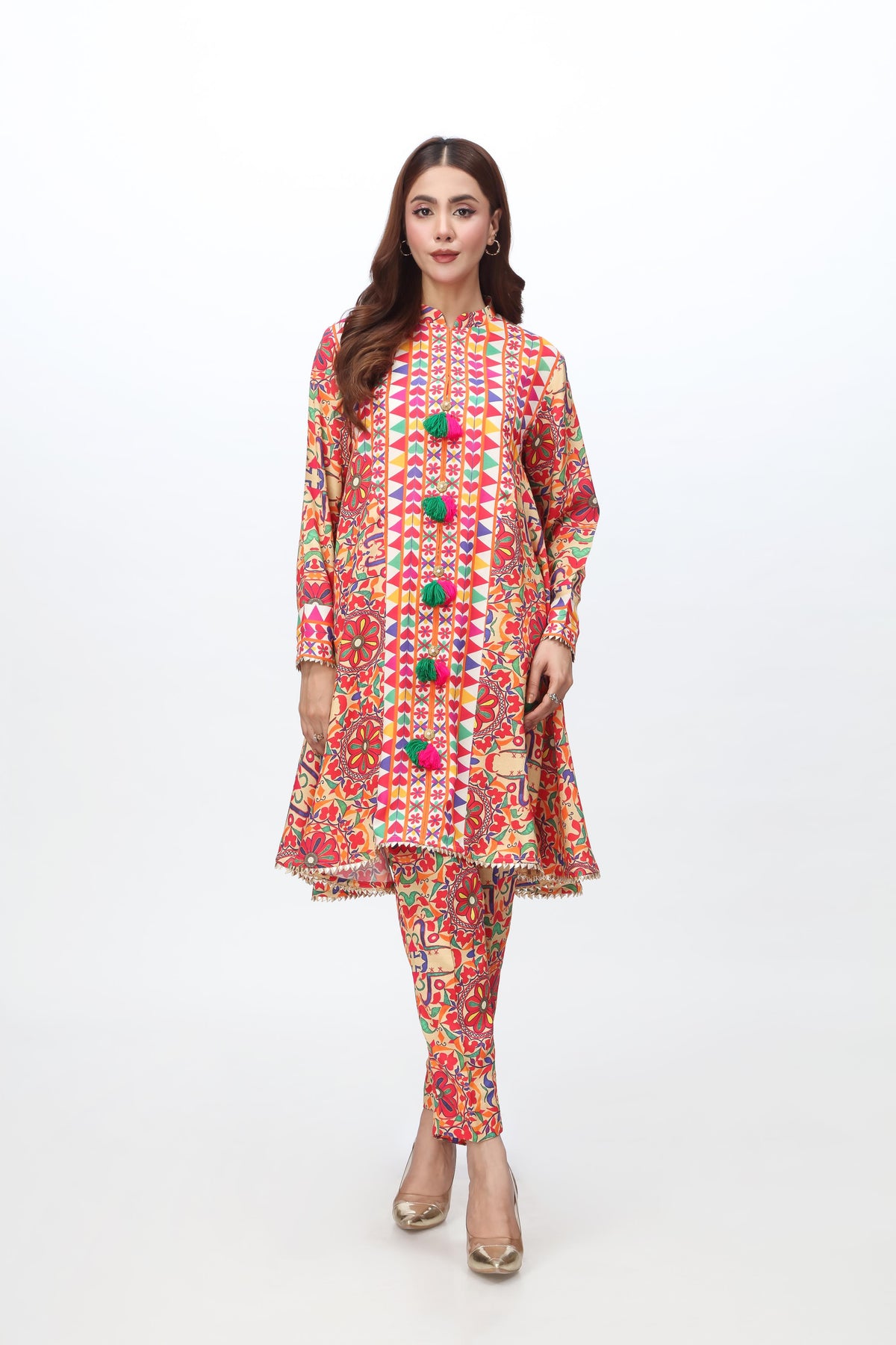 2 Piece Lawn Suit (CR3220)