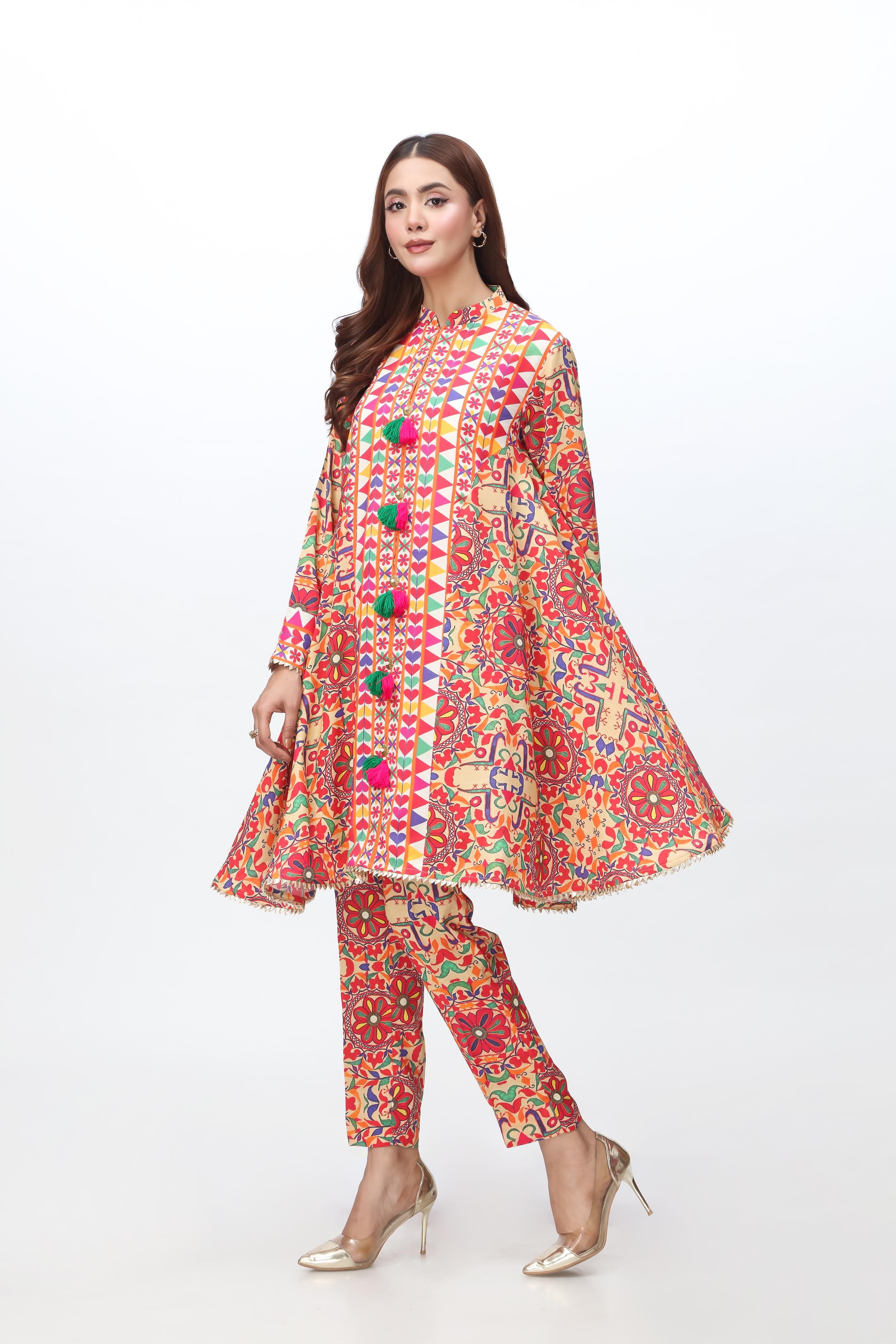 2 Piece Lawn Suit (CR3220)