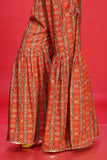 1 Piece Printed Cambric Gharara (CZ2200)