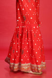 1 Piece Printed Cambric Gharara (CZ2204)