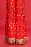 1 Piece Printed Cambric Gharara (CZ2204)
