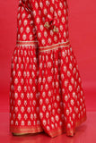 1 Piece Printed Cambric Gharara (CZ2205)