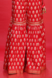 1 Piece Printed Cambric Gharara (CZ2205)