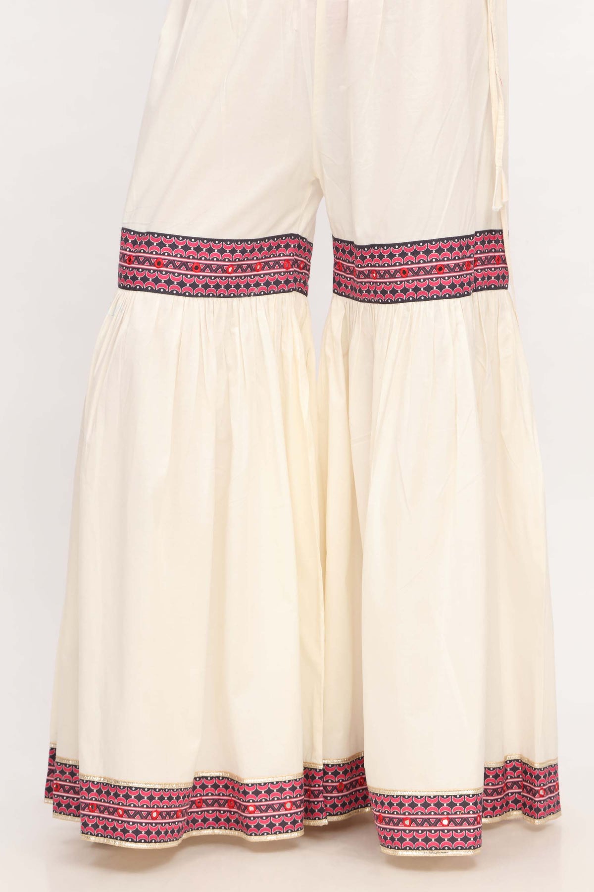 1 Piece Cambric Gharara (CZ3077)