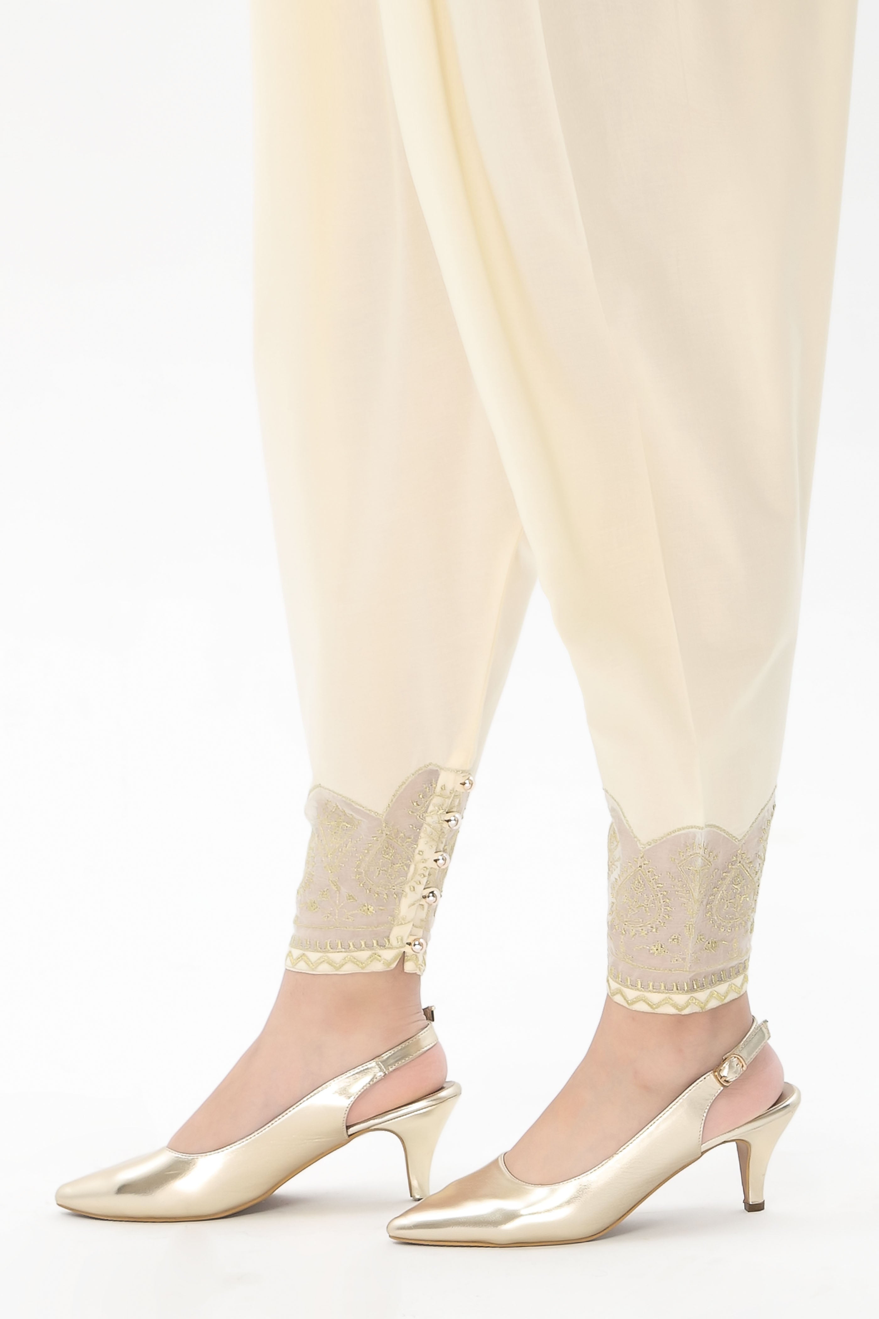 1 Piece Cambric Shalwar (CZ3095)