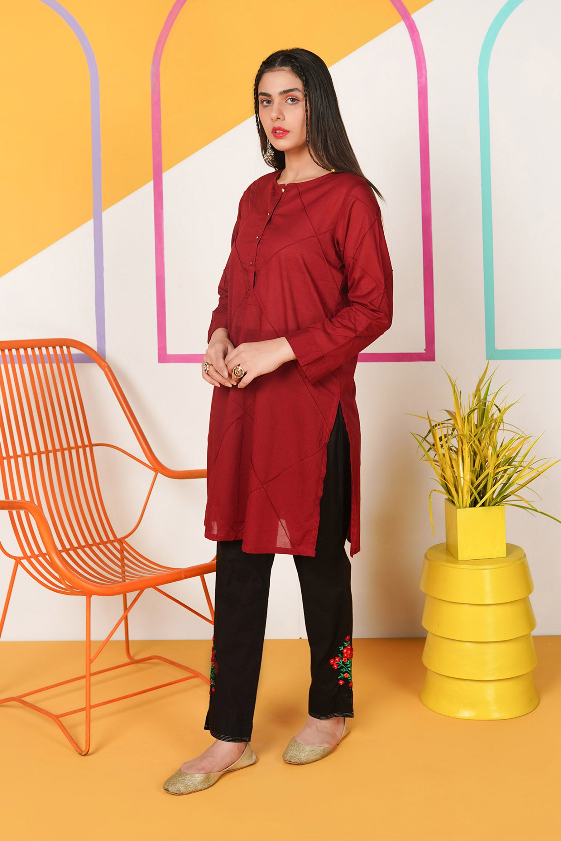 1 Piece Lawn Top (NR0357)