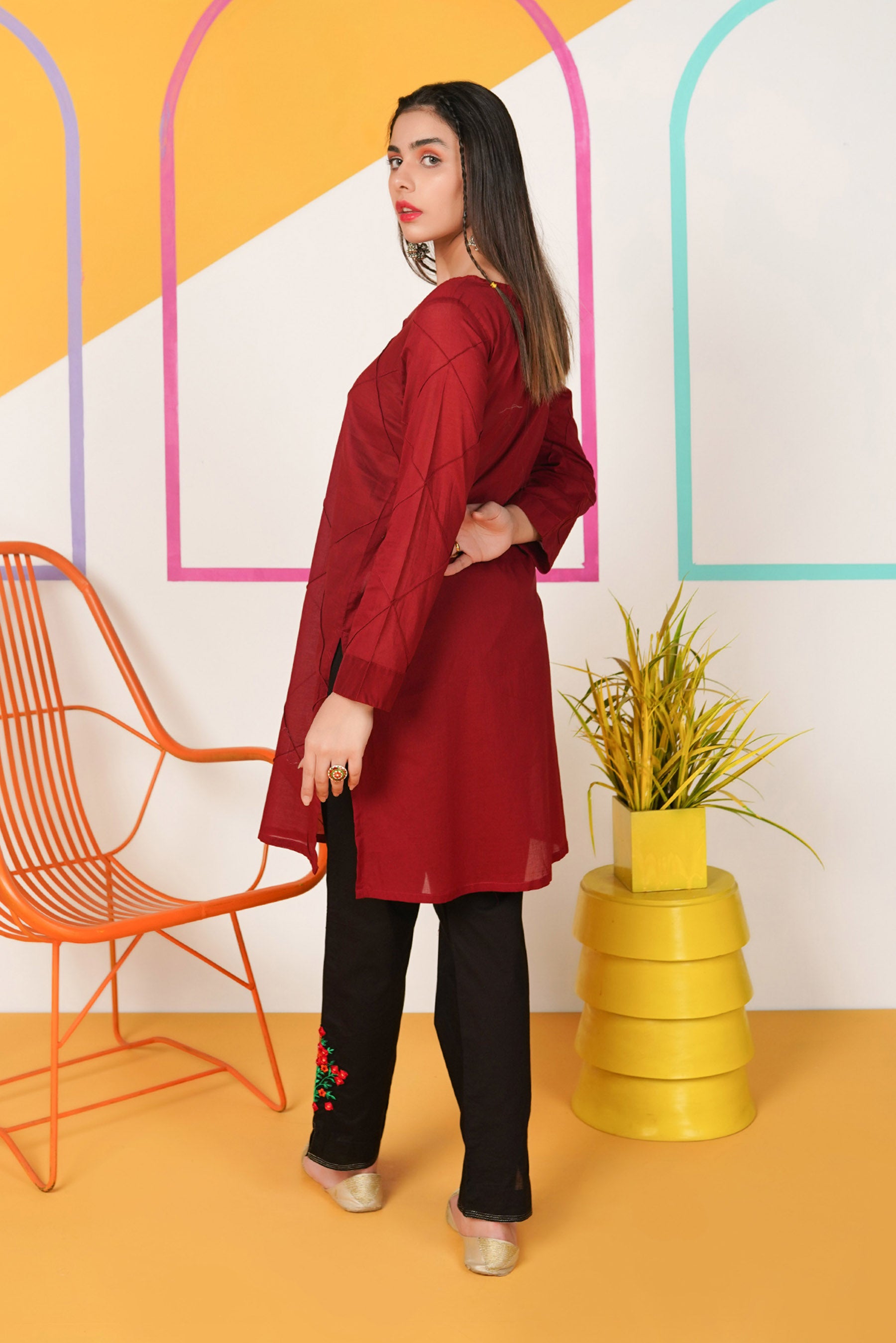 1 Piece Lawn Top (NR0357)