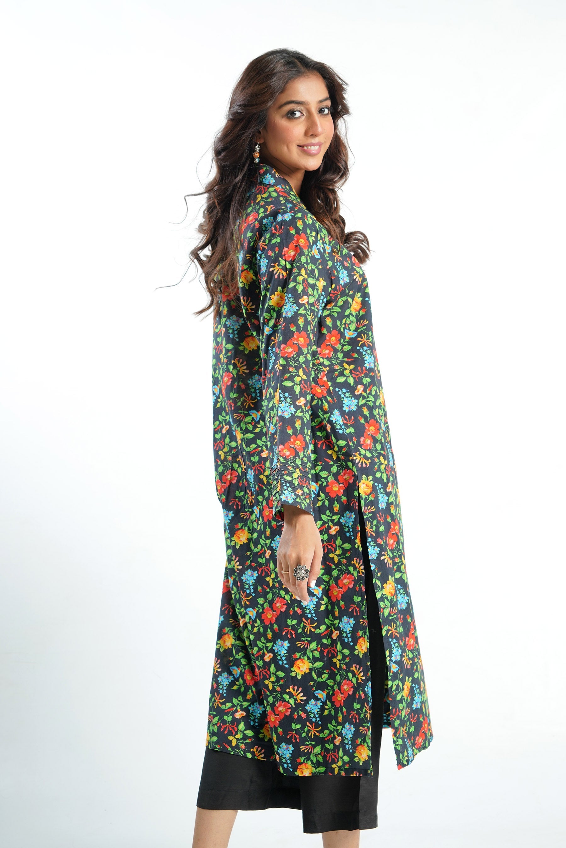 1 Piece Printed Cambric Top (TR0889)