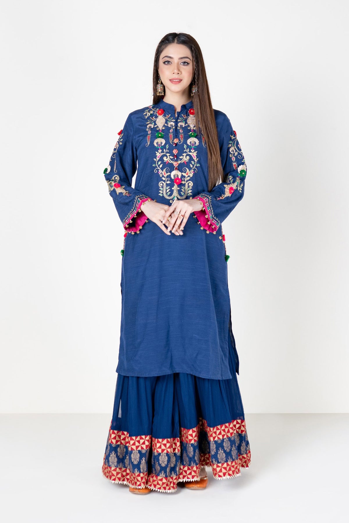 1 Piece Raw Silk Top (FR0514)