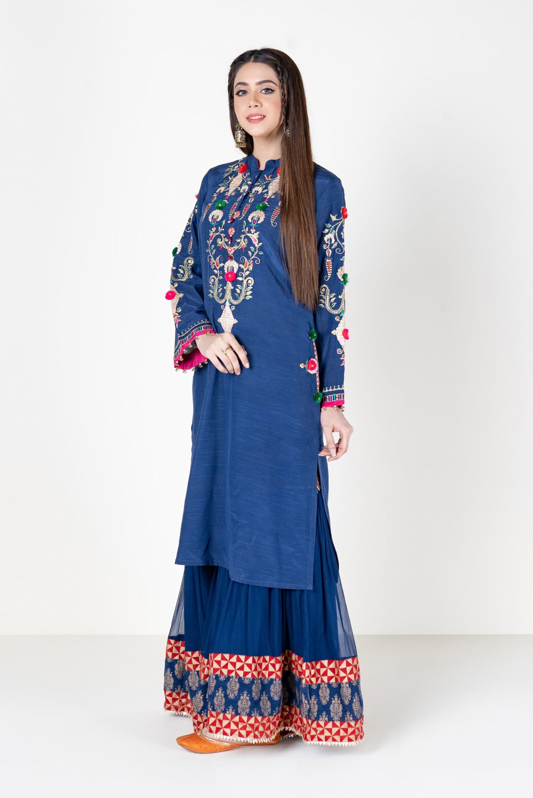 1 Piece Raw Silk Top (FR0514)