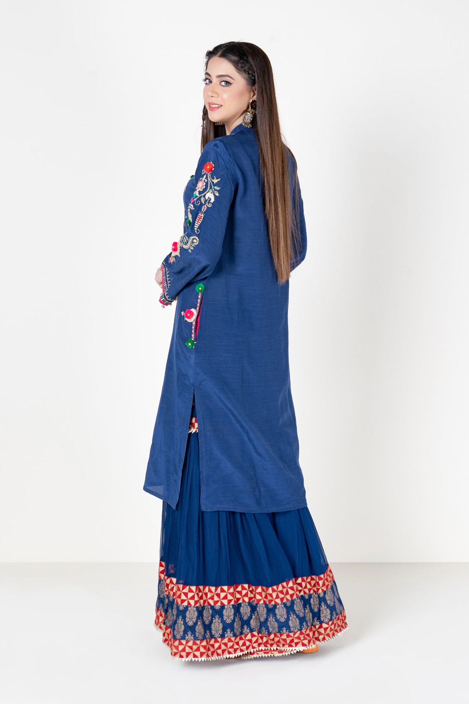 1 Piece Raw Silk Top (FR0514)