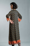 Printed Linen Frock (TR0930)