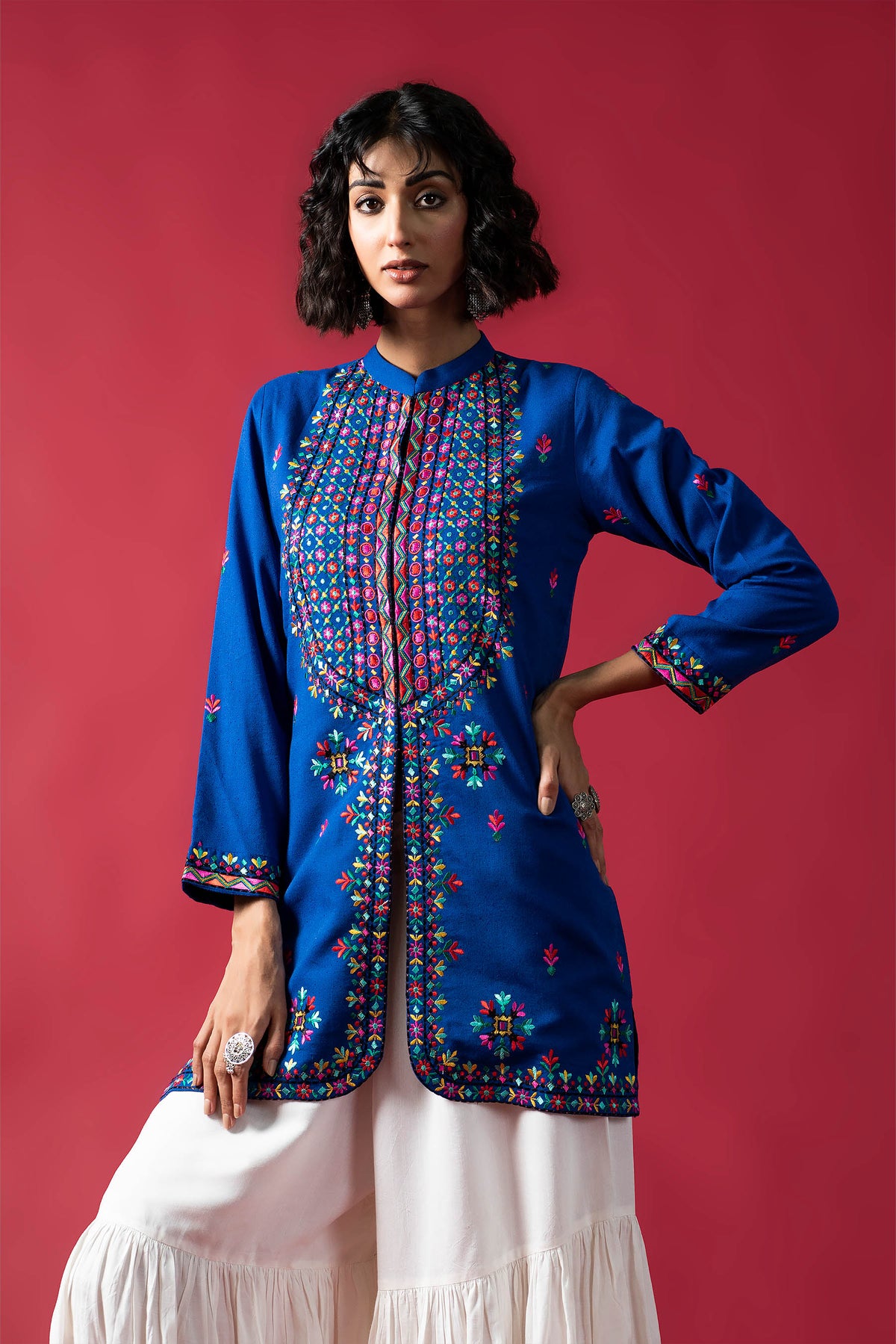 Lawn Karandi Jacket (CR3080)