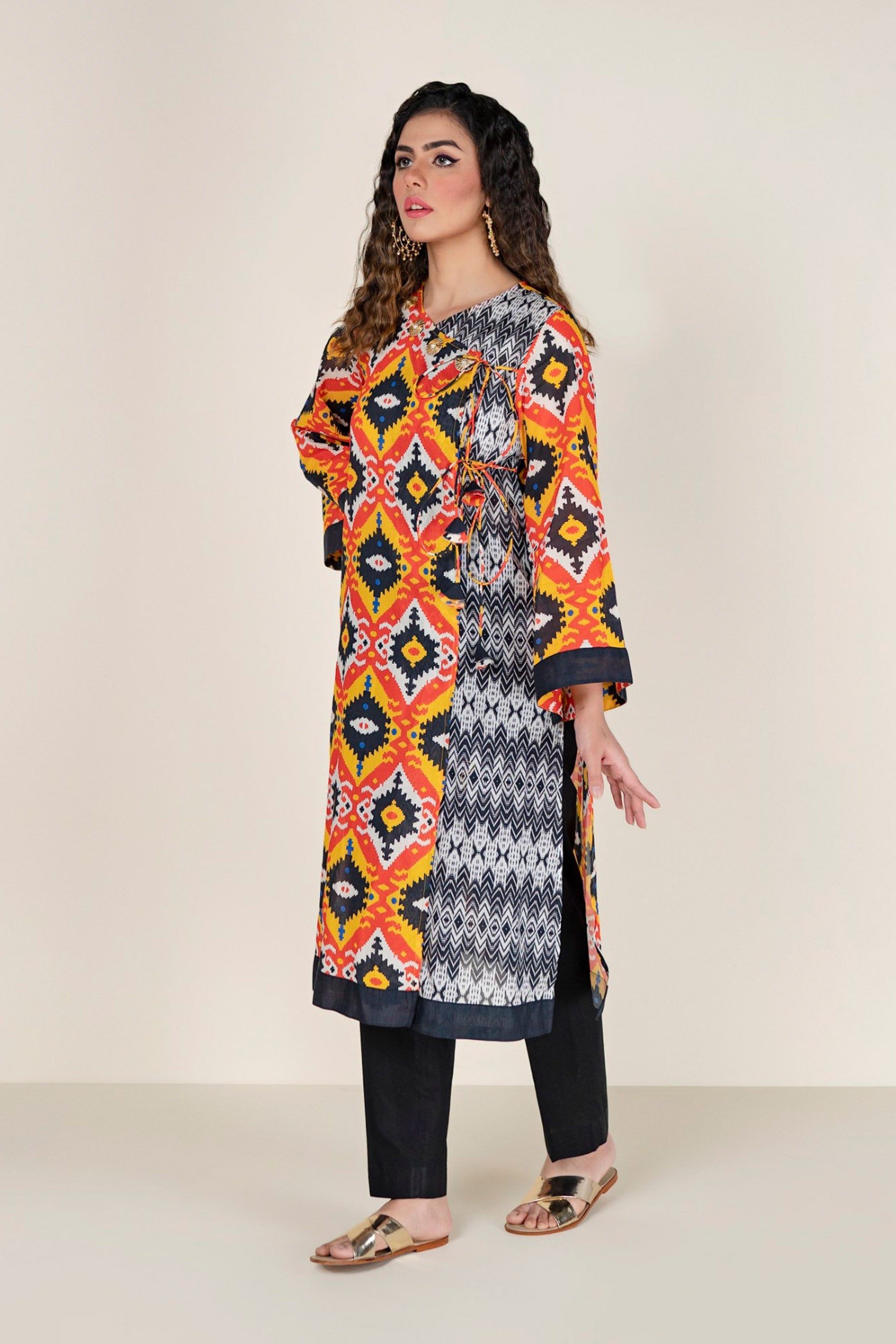 1 Piece Printed Lawn Top (TR0615)